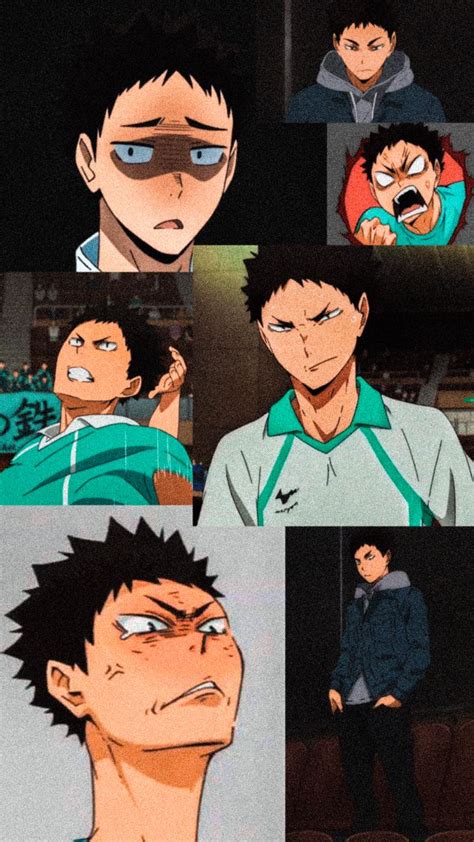 Hajime iwaizumi wallpaper 💗 | Wallpaper, Iwaizumi, Collage