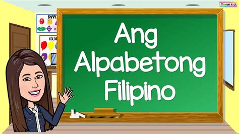 Ang Alpabetong Filipino - YouTube