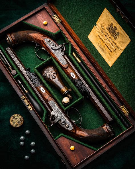 Magnificent Pair Of Westley Richards Duelling Pistols by Trigger - You ...