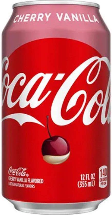 Coca cola cherry vanilla - 12 x 35,5 cl | bol