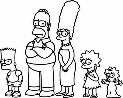 Simpsons Characters Coloring Pages at GetColorings.com | Free printable colorings pages to print ...