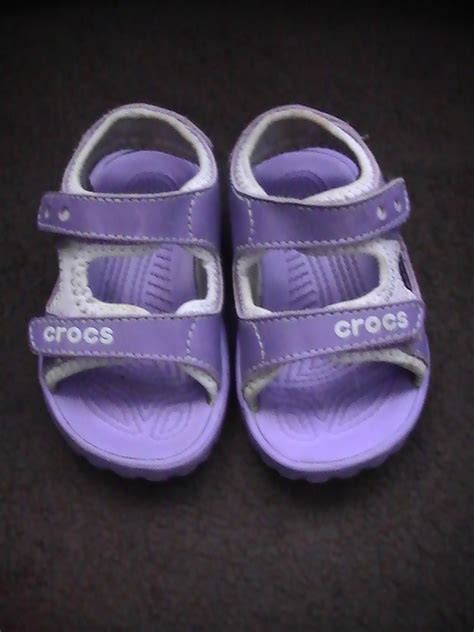 Purple infant crocs size 7/8 in cooney_clearing_house's Garage Sale ...