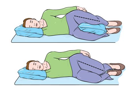 Sleep-position-Pillow-between-knees-770w - Symmetry Physical Therapy