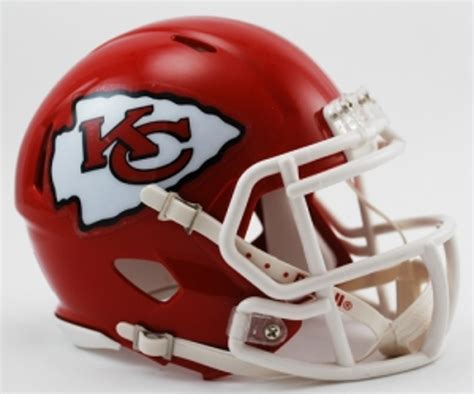 Kansas City Chiefs Speed Mini Helmet - Sports Fan Shop