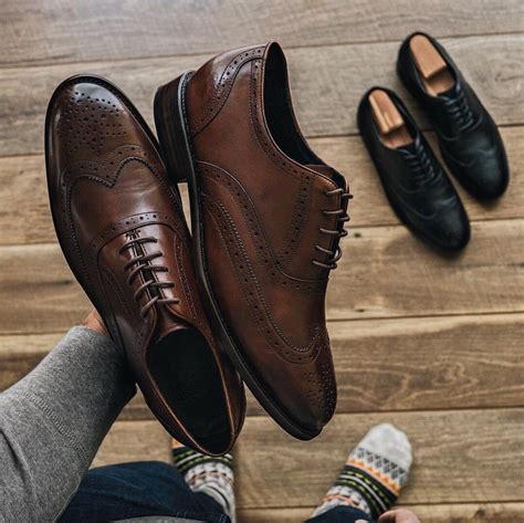 Men's LookBook — Mens Shoes - Full Brogues Most popular fashion...