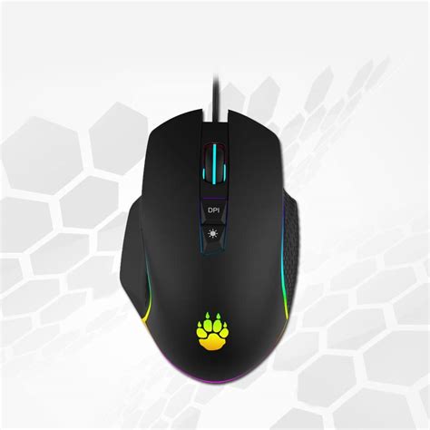 CLAW Chuff Wired Gaming Mouse With 6 RGB Backlight Modes