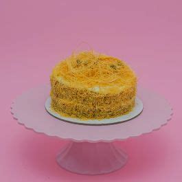 Flourgirlbakeries - Baking the world a better place | Kunafa Pistachio Cake