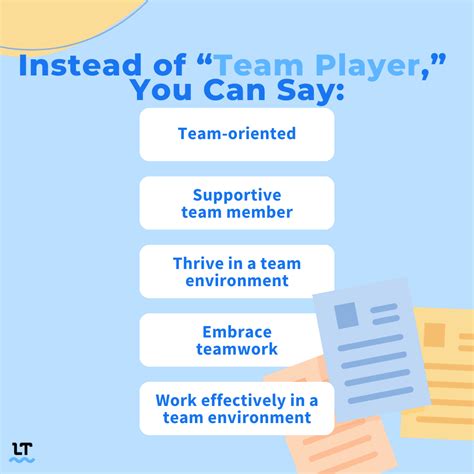 Other Ways To Say Team Player: 15 Synonyms for Your Resume