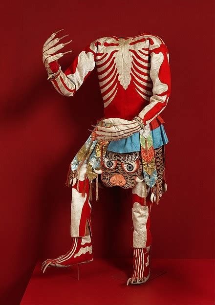 Centuries Past, Skeleton Dance Costume Date: late 19th or early...