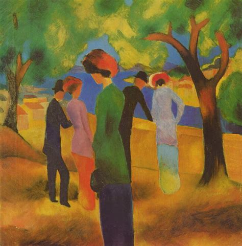 August Macke | Expressionist painter | Tutt'Art@ | Pittura • Scultura • Poesia • Musica