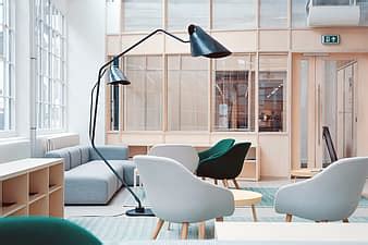 office, person, human, people, company, chair, furniture, indoors, work, table, building | AnyRGB