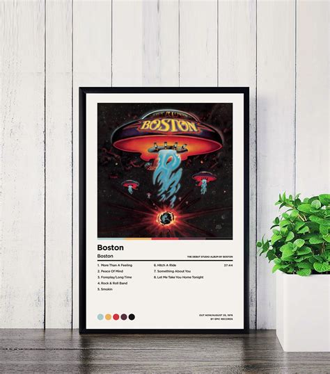 Boston Posters Boston Poster / Album Cover Poster / Poster | Etsy