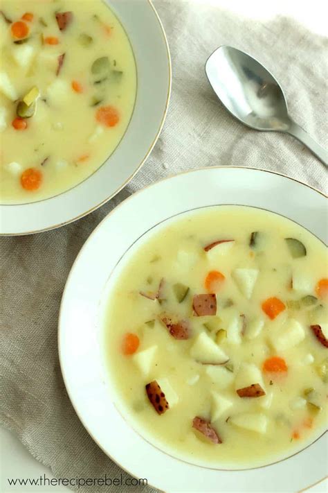 Dill Pickle Soup - The Recipe Rebel