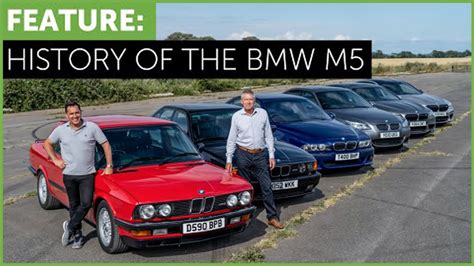 BMW M5 Complete History - E28 to F90 - YouTube