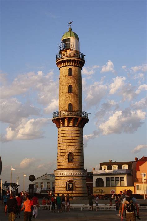 Warnemünde Lighthouse, Germany- by PHOTOS SHOW FEELINGS Lighthouse ...