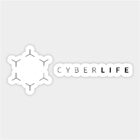 Detroit Become Human CyberLife Logo - Gaming - Sticker | TeePublic