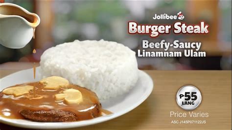 Jollibee Burger Steak - YouTube