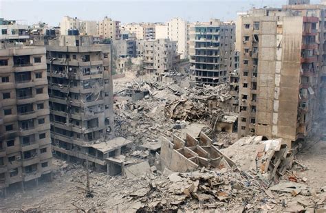 Israeli bombing of Haret Hreik, Beirut, Lebanon [2000x1312 ...