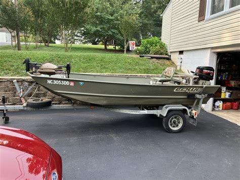 1448 Lowe Jon Boat With 20 HP Mercury Jet Drive | NC Angler Forums