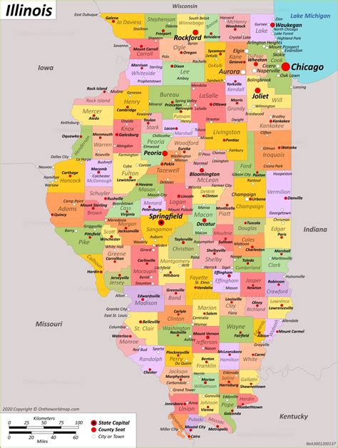 Map Of Illinois Cities And Roads GIS Geography, 48% OFF