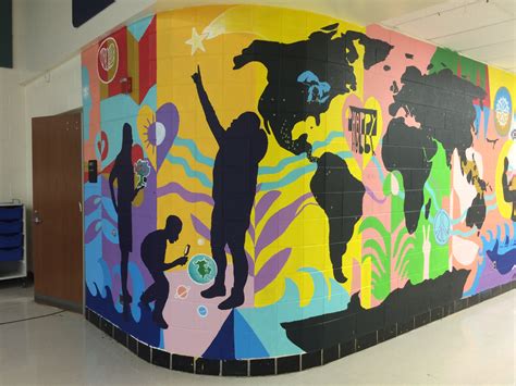 SESLA – Scarlet Middle School Mural Project | Tree Town Murals