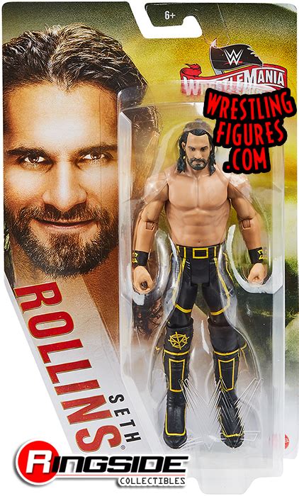 Seth Rollins - WWE Series "WrestleMania 36" WWE Toy Wrestling Action ...