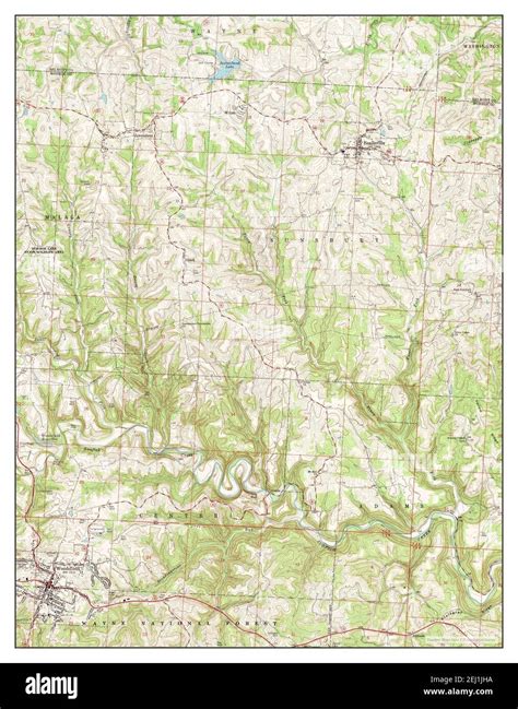 Woodsfield, Ohio, map 1961, 1:24000, United States of America by Timeless Maps, data U.S ...