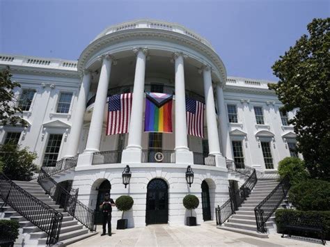 PHOTOS: Biden WH Accused of Violating U.S. Flag Code at Pride Event