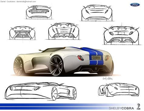 New Shelby Cobra Design Study Looks Like a Viper Killer | Carscoops