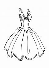 Coloriage Robe à Imprimer sketch template