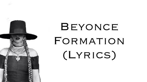 Beyonce - Formation (Lyrics) - YouTube