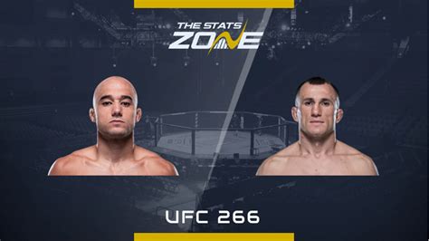 MMA Preview – Marlon Moraes vs Merab Dvalishvili at UFC 266 - The Stats ...