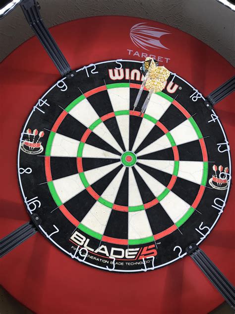 New set up new board first 180. 132 for the year : r/Darts