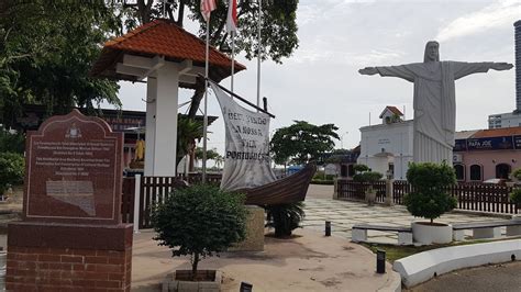 Historic Portuguese Settlement and Portuguese Square Medan Portugis Melaka Malacca World ...