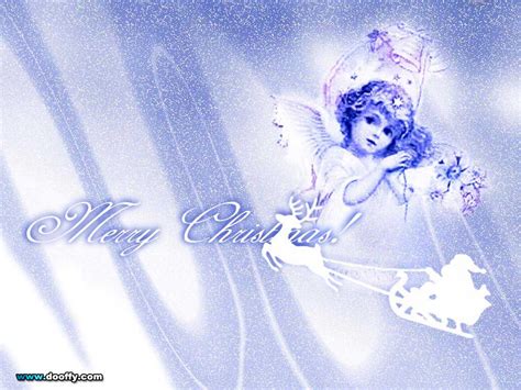 Christmas Angel Desktop Wallpaper - WallpaperSafari