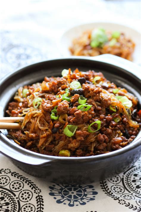 Minced Pork Vermicelli – Spice the Plate