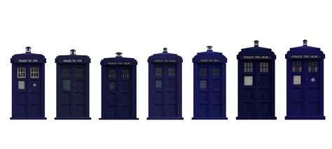 The Evolution of the TARDIS - Finished Projects - Blender Artists Community