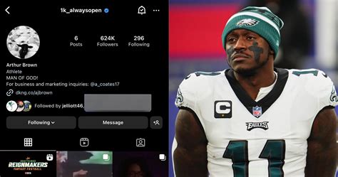 A.J. Brown Removes All Eagles Content From Instagram, Deactivates ...