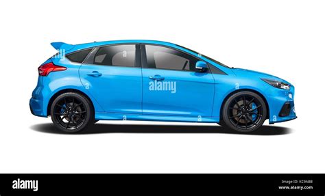 Ford Focus RS side view isolated on white Stock Photo - Alamy