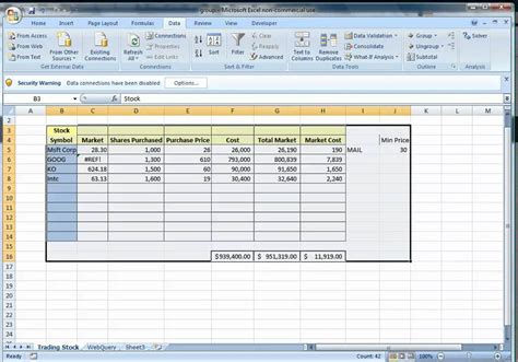 The Automated Spreadsheet Using Excel - YouTube