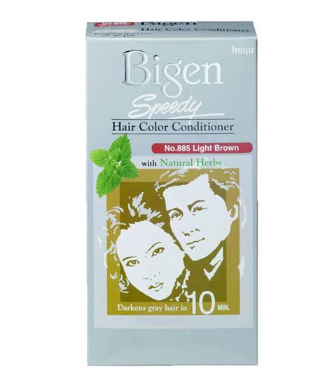 Bigen-Speedy Hair Color- No. 885 Light Brown: Buy Bigen-Speedy Hair Color- No. 885 Light Brown ...