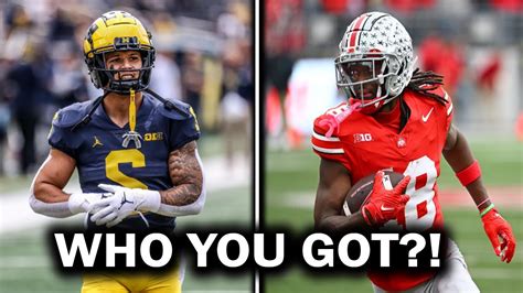 MattBeGreat's Prediction for #2 Ohio State vs. #3 Michigan - Win Big Sports