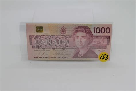 1988 Canadian $1000 bill