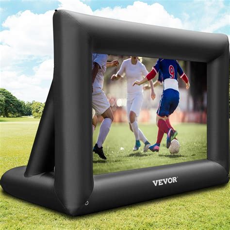 VEVOR Inflatable Movie Screen 24ft Inflatable Projector Screen for ...