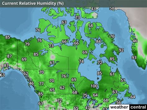 Canada Weather - Current Temperatures | WeatherCentral