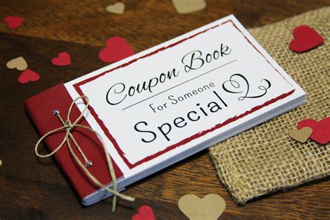 Coupon Book. Printable gift idea. Instant download. DIY PDF