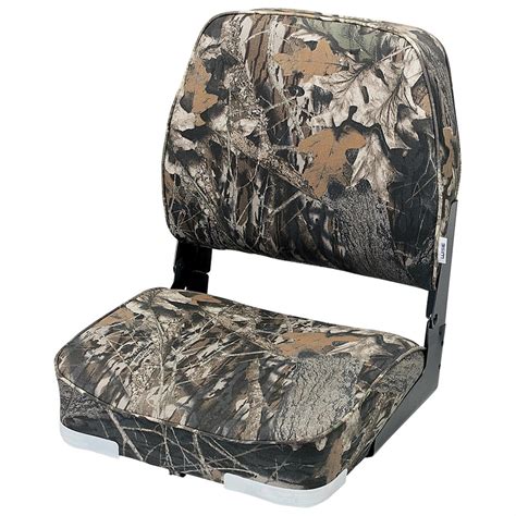 Wise Camouflage Hunting / Fishing Fold - down Boat Seat - 96408, Fold Down Seats at Sportsman's ...