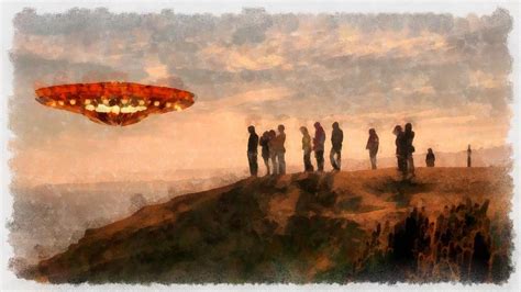 UFO Spotting Painting by Esoterica Art Agency - Fine Art America