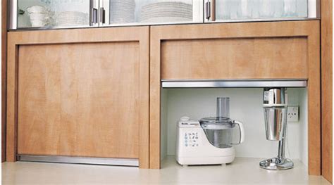 Tambour Kitchen Cabinet Roller Doors from Kethy Australia