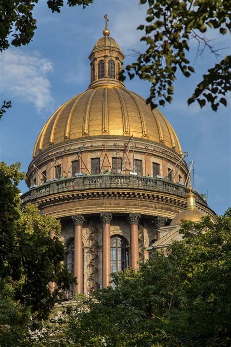 The Dome of St. Isaac S Cathedral Stock Photo - Image of museum, apostles: 58249566